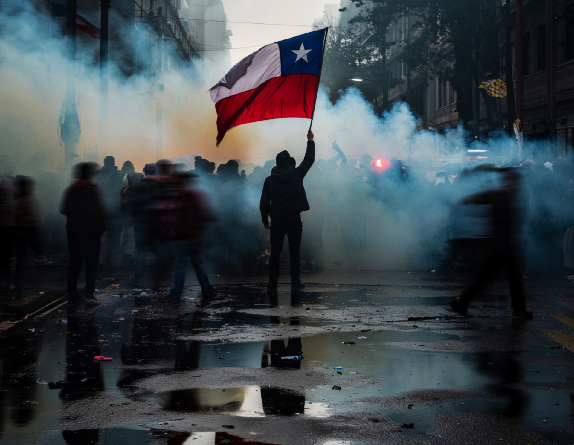 ESTALLIDO EN LA REMODELACIÓN SAN BORJA